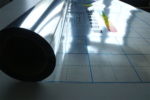 山东翔路地暖反射膜 图 暖气管道用铝膜价格 暖气管道用铝膜